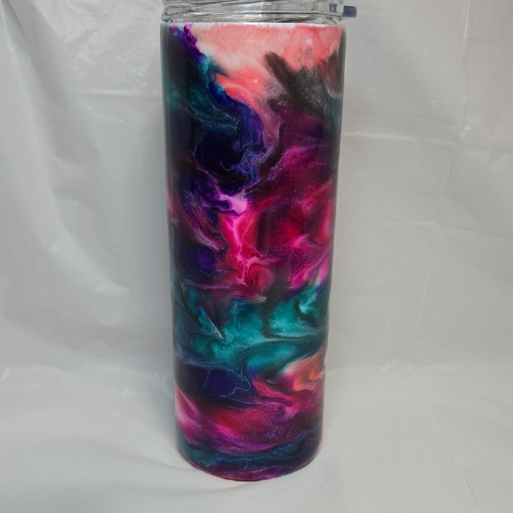 25oz Vibrant Swirl Tumbler - Glow - Picture 3 of 6